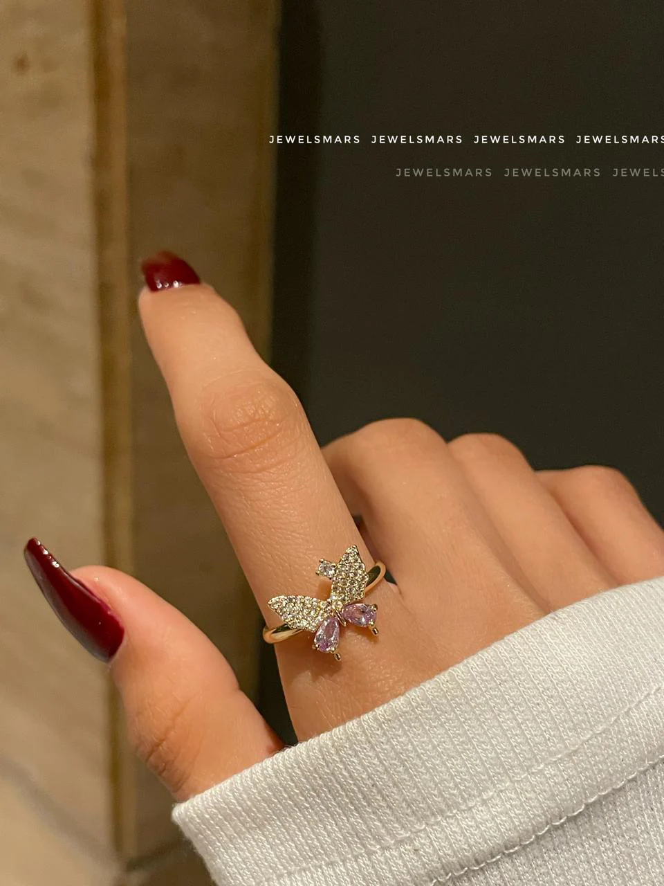 Flutter Butterfly Ring
