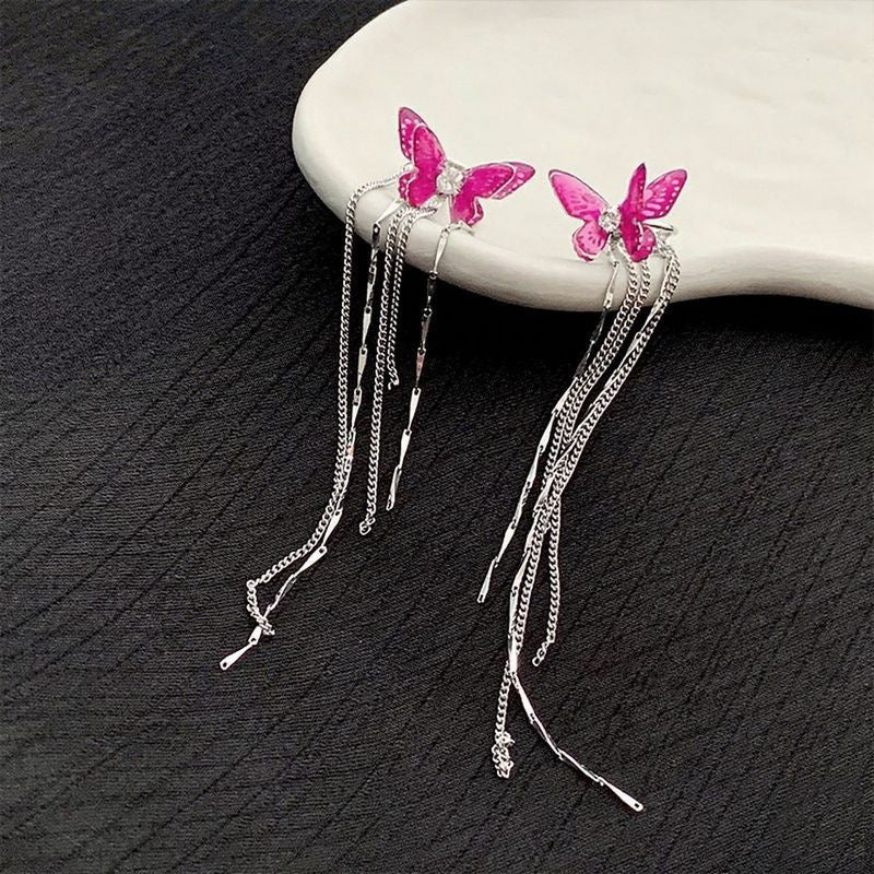 Flutter Cascade Dangling Earcuff - Image 2