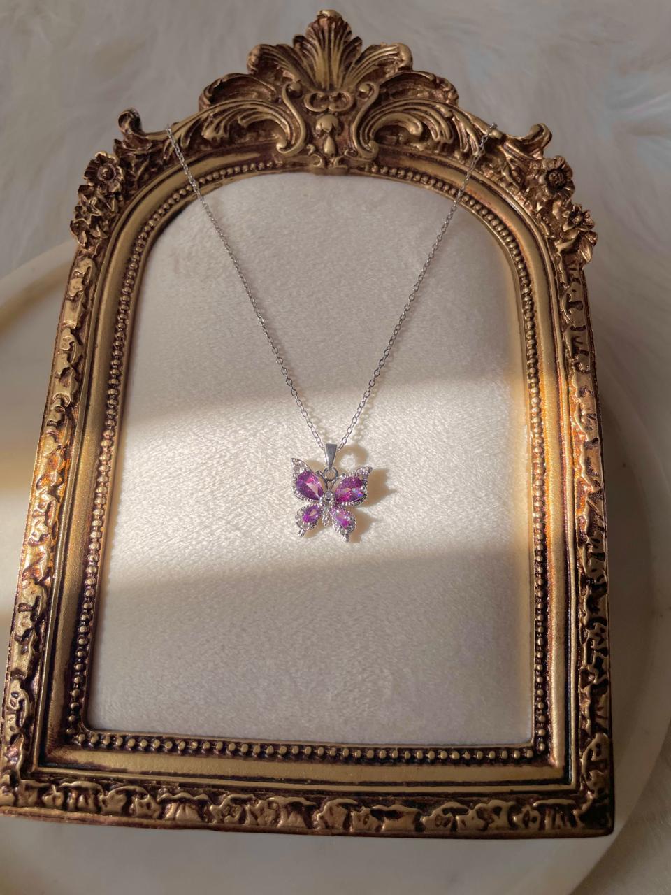 Flutter Gleaming Glow Necklace - Image 2
