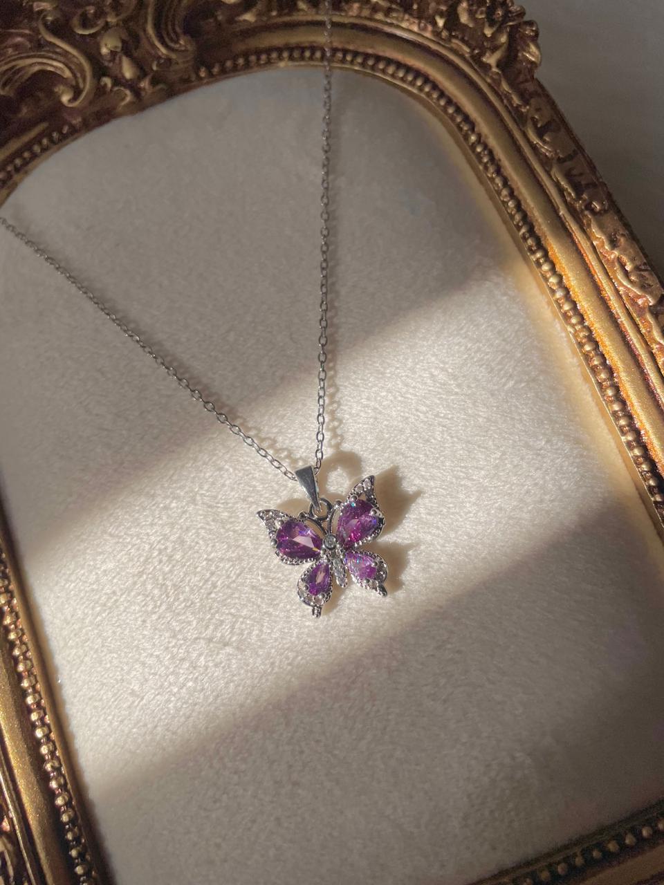 Flutter Gleaming Glow Necklace - Image 3