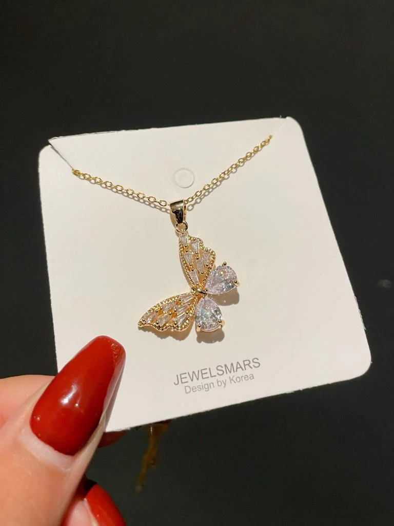 Flying Butterfly Necklace