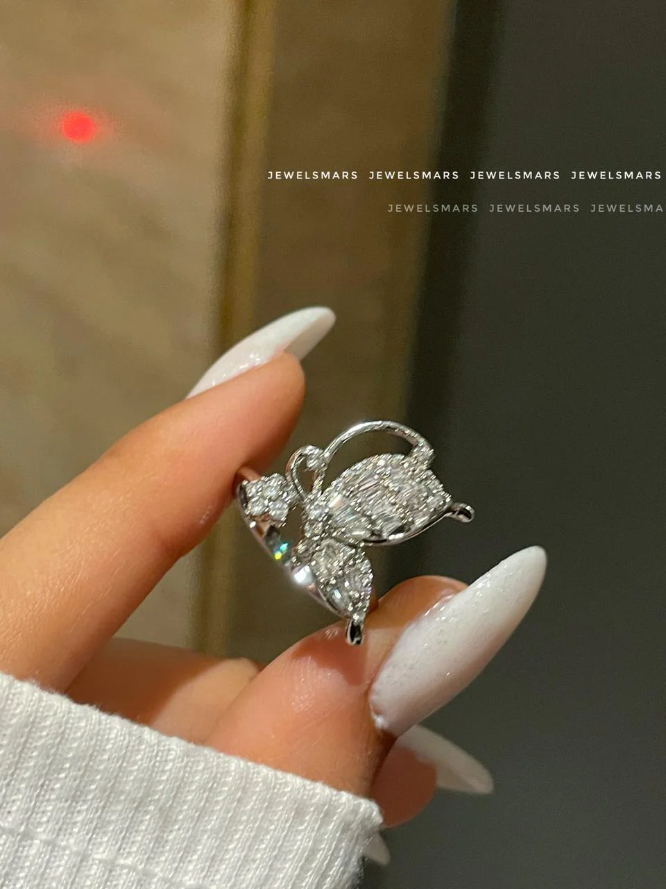 Flying Butterfly Ring - silver - Image 2