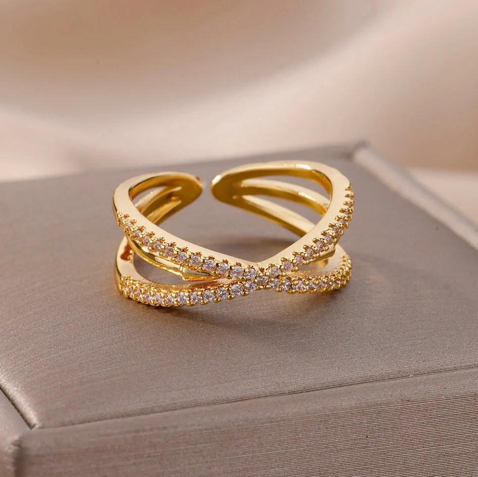 Forever Flicker Gold Ring - Image 3