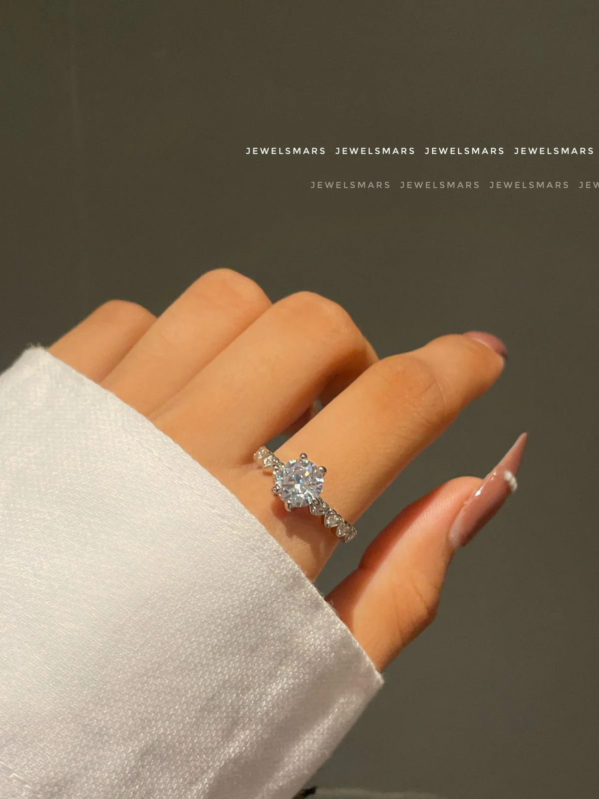 Forever Love Solitaire Ring - Image 4