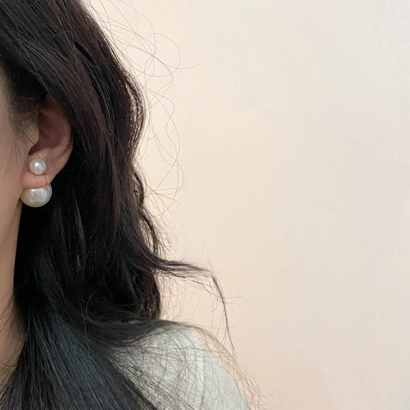 Pearly Love Earjacket earrings (can be worn in multiple ways) - Image 5