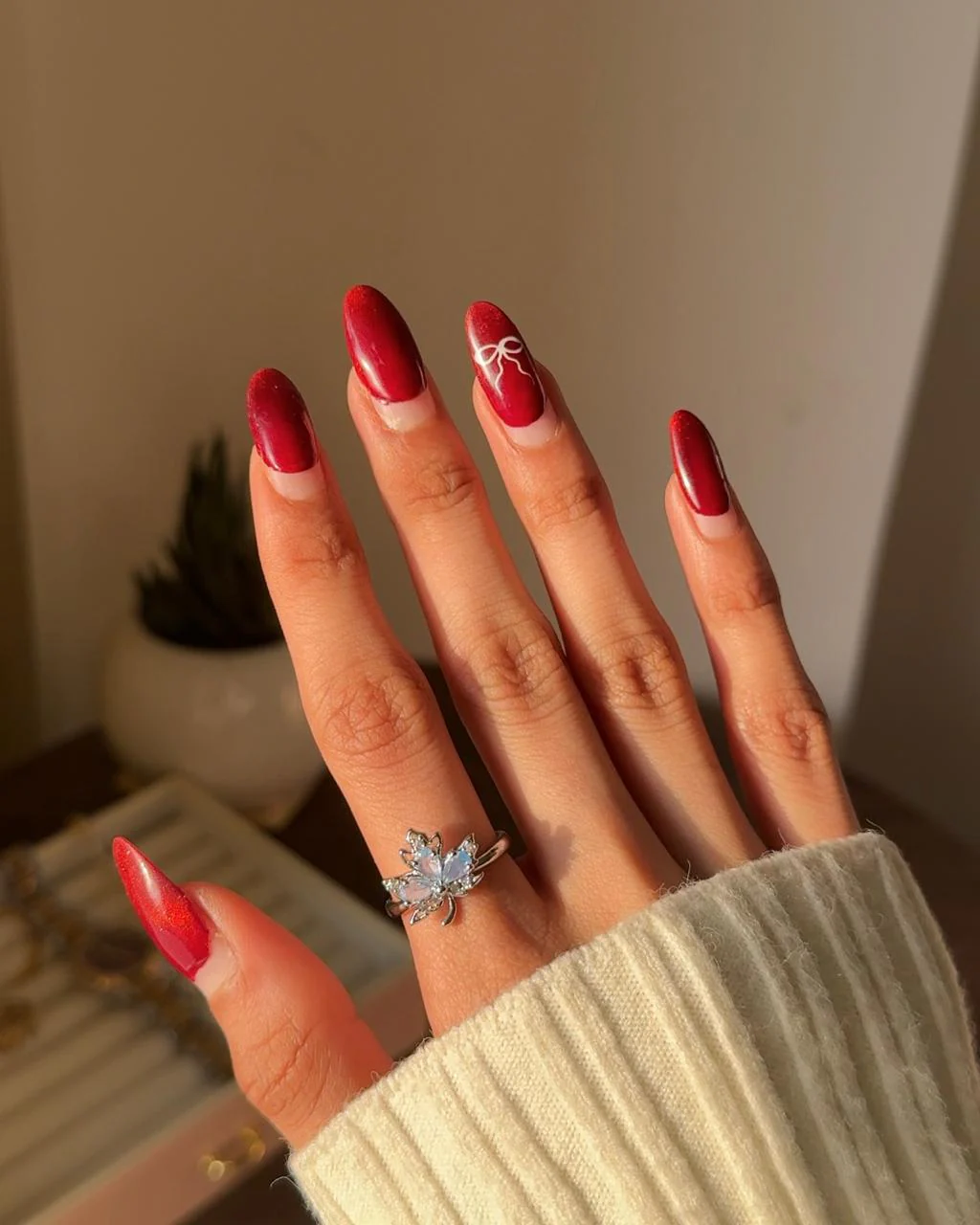 Frosty Fern Ring