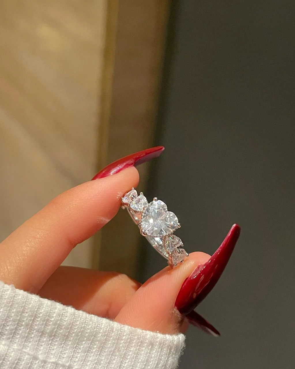 Frozen Hearts Ring