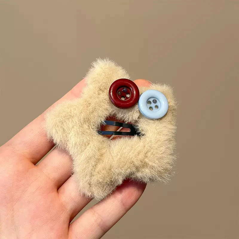 Fur n fuzzy Star Hair Clip - Image 2