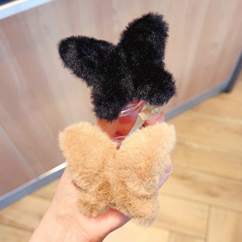 Fuzzy Butterfly Bestie Hair Claw - Image 5