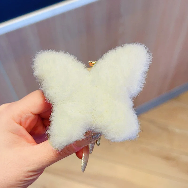 Fuzzy Butterfly Bestie Hair Claw - Image 6