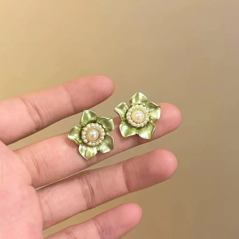Garden Fairy Pearl Earrings