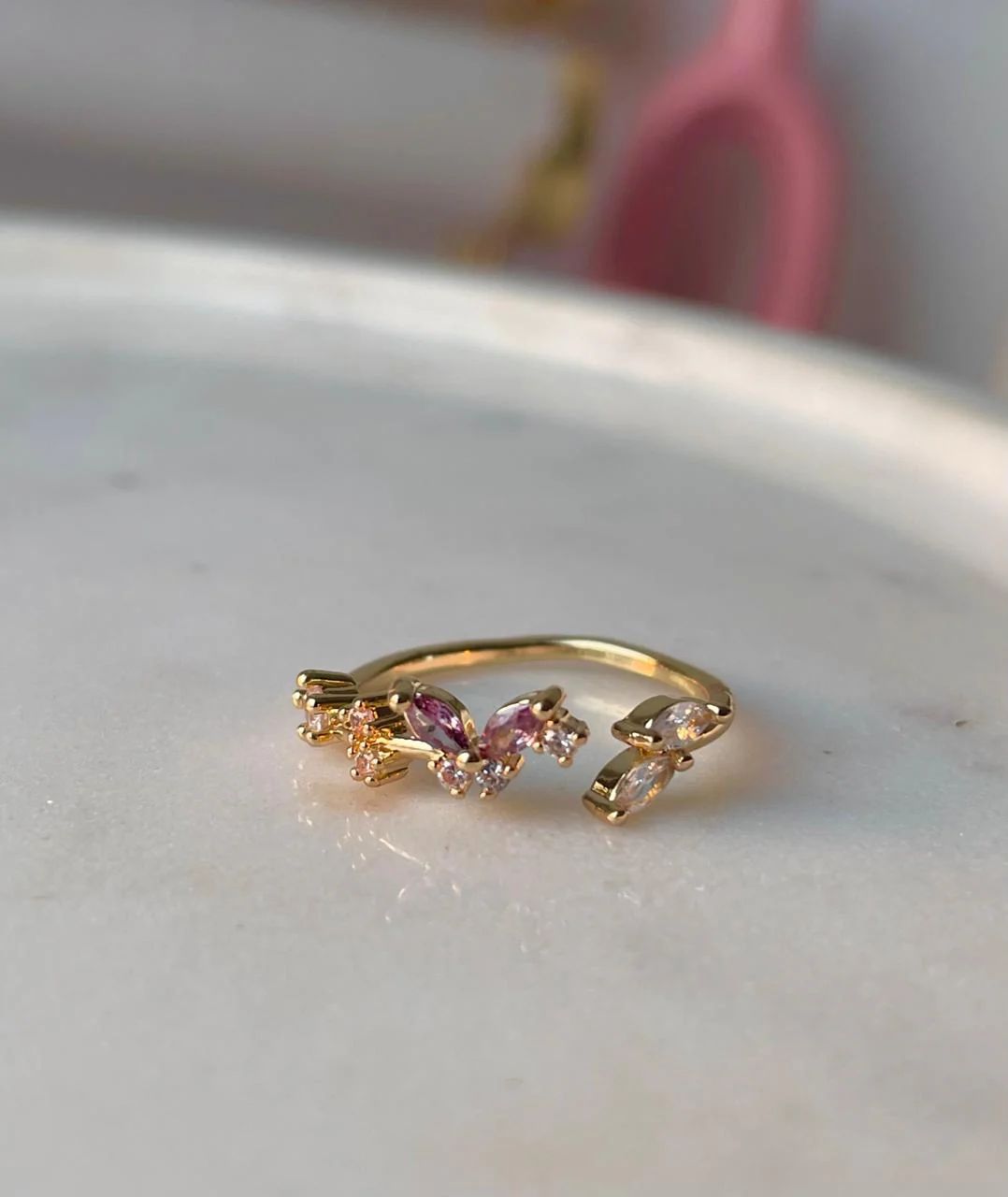 Gardenia Twinkle Ring