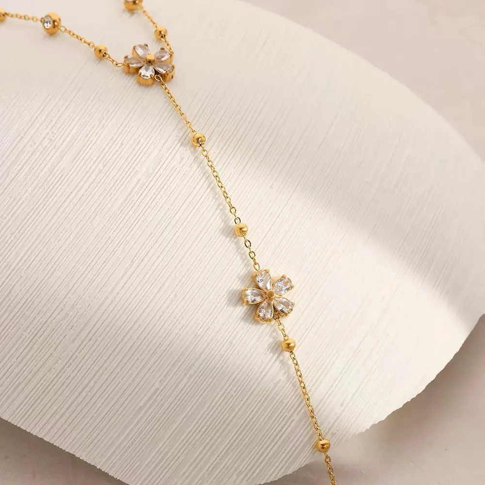 Girlhood Glow Flower Hand Chain - Image 5