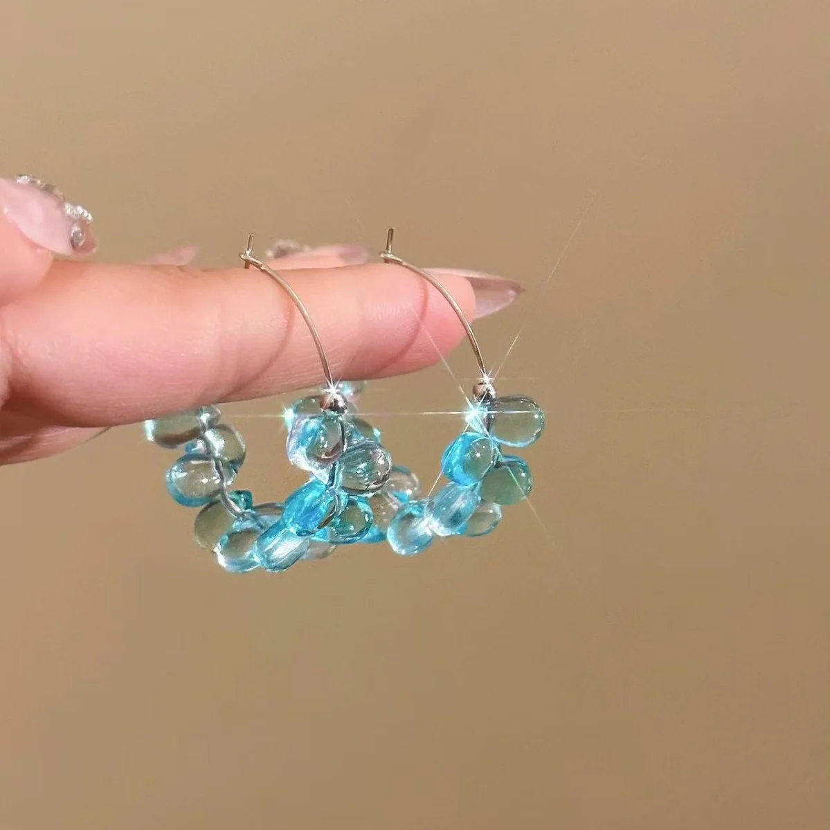 Glam Sapphire Earrings