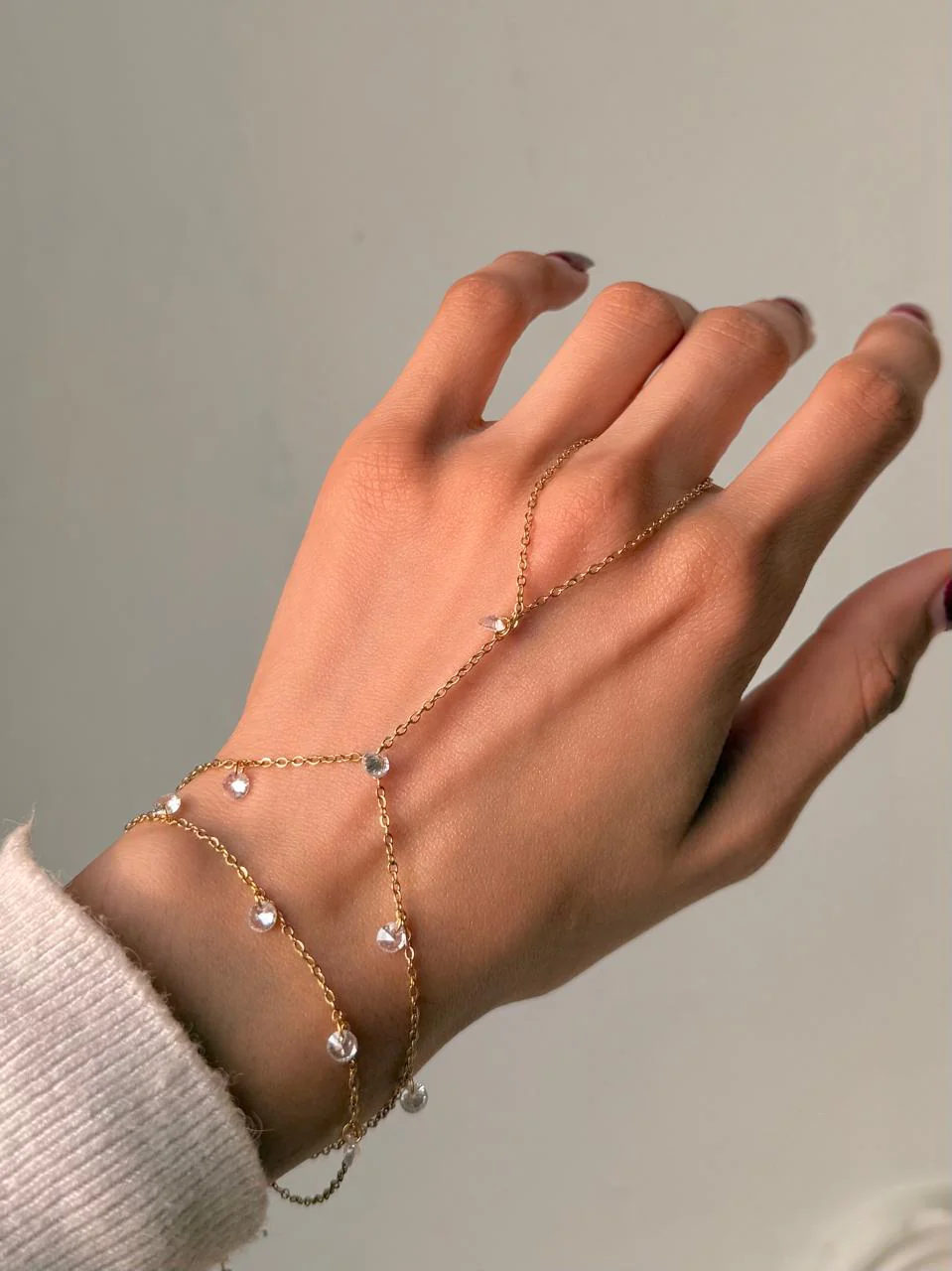 Glossed Hand Girly Hand chain - Image 6
