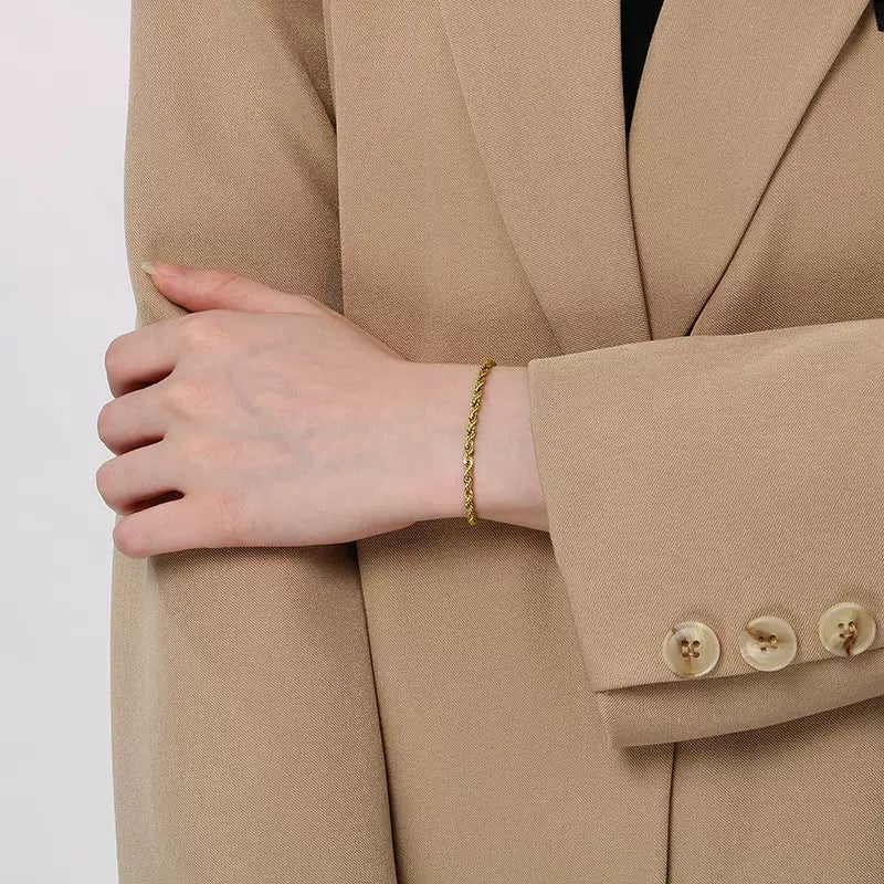 Gold Entwine Bracelet - Image 2