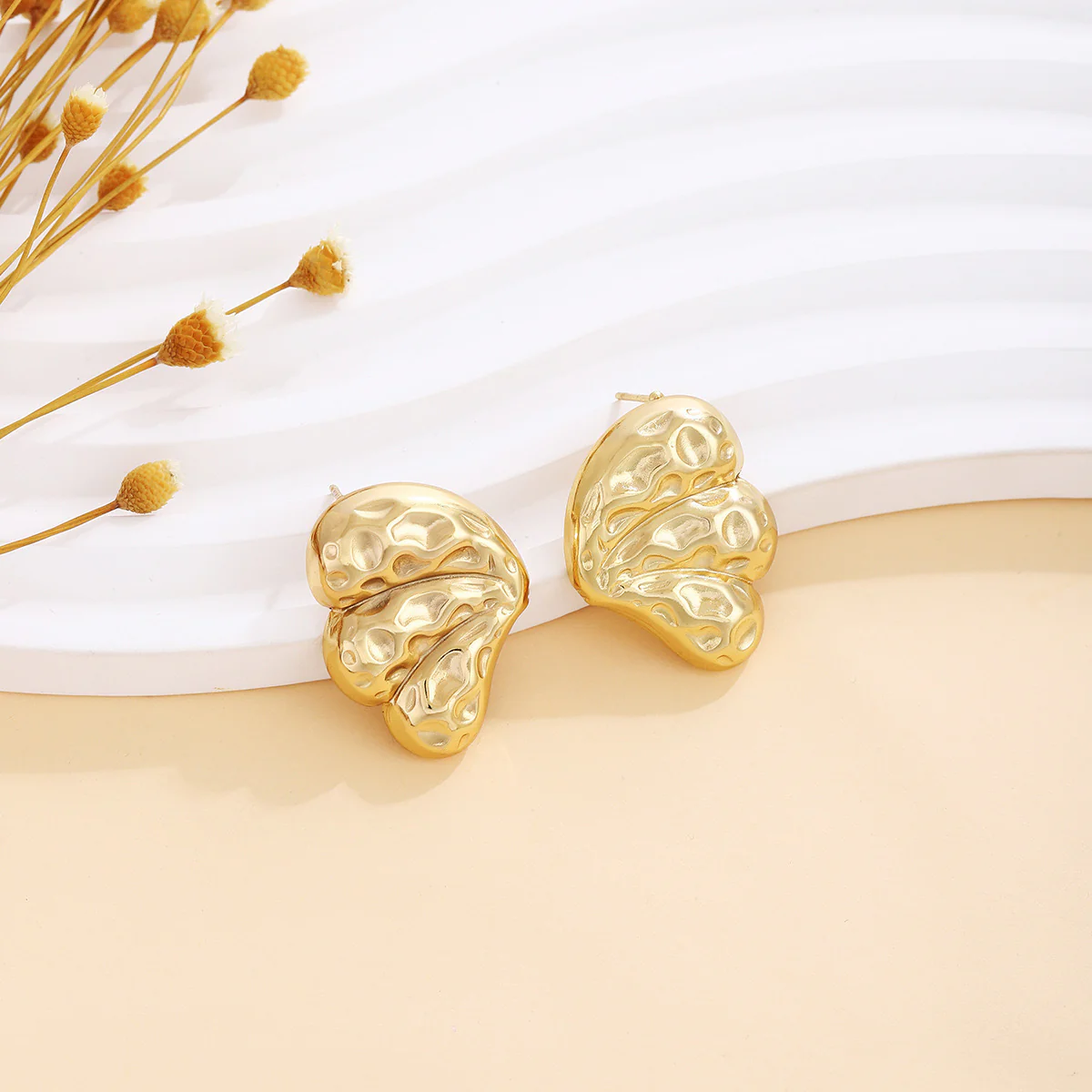 Golden Celestia Earrings - Image 2