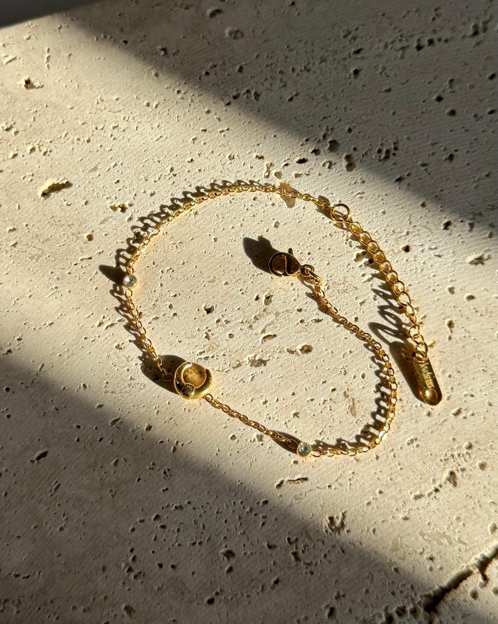 Golden Crescent Bracelet - Image 2