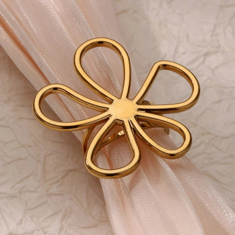 Golden Gardenia Ring - Image 2