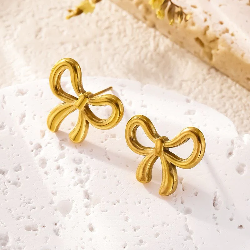 Cute Bow Earrings - Image 3