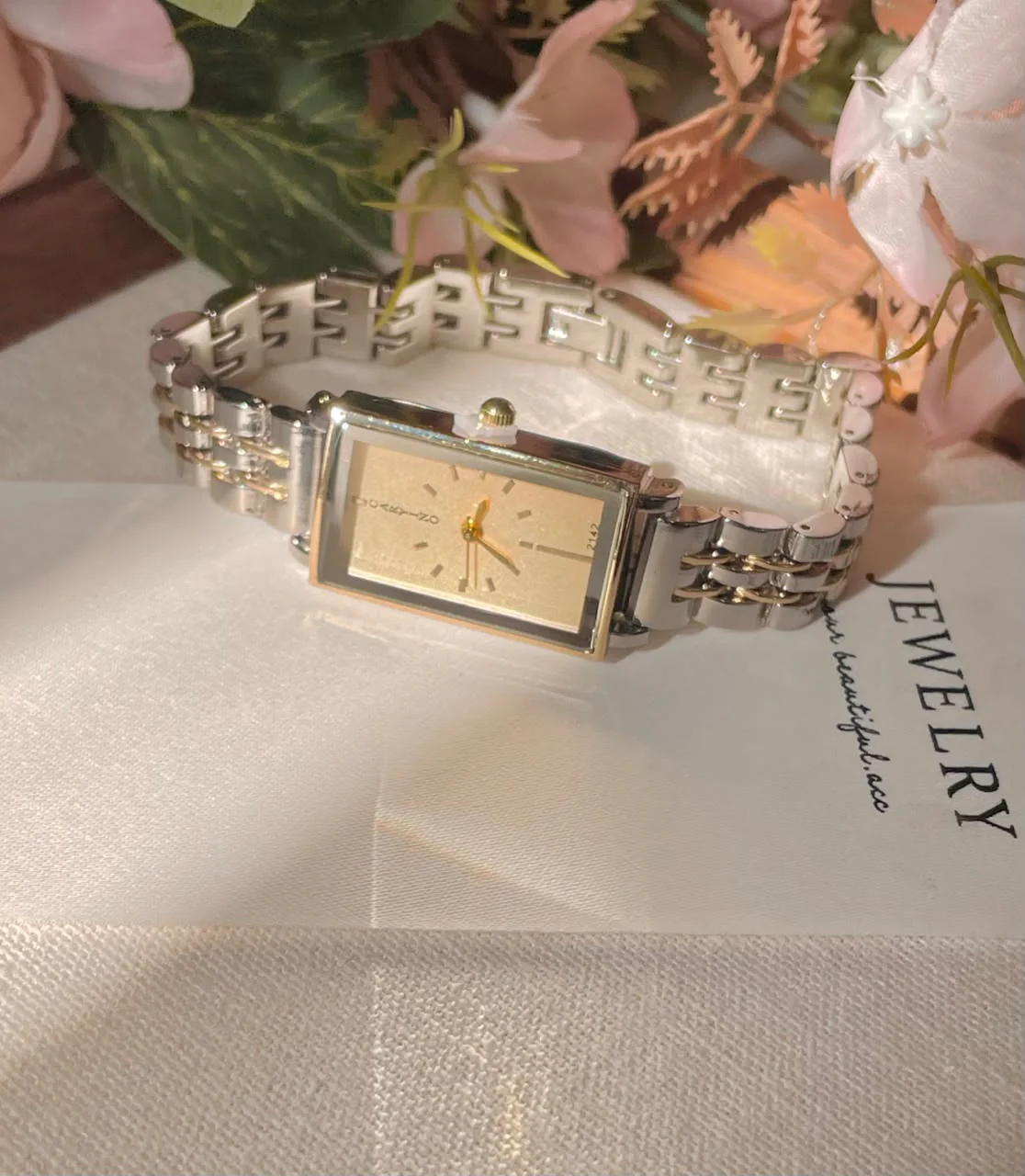 Golden Hour Rectangle Watch - Image 2
