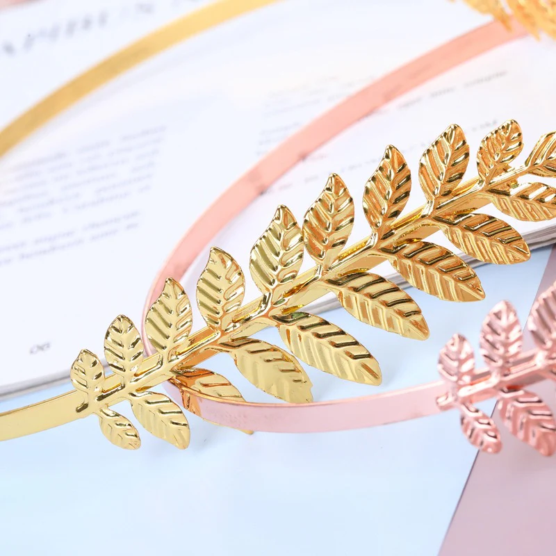 Golden Laurel Headband - Image 2