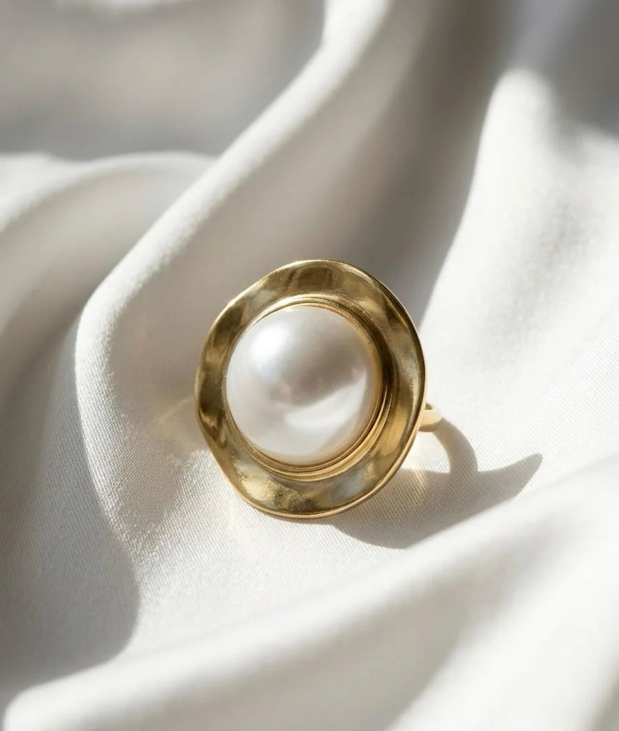 Golden Memory Ring