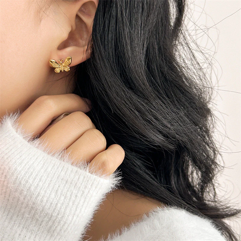 Golden Metamorphosis Earrings