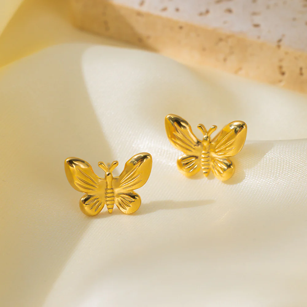 Golden Metamorphosis Earrings - Image 4