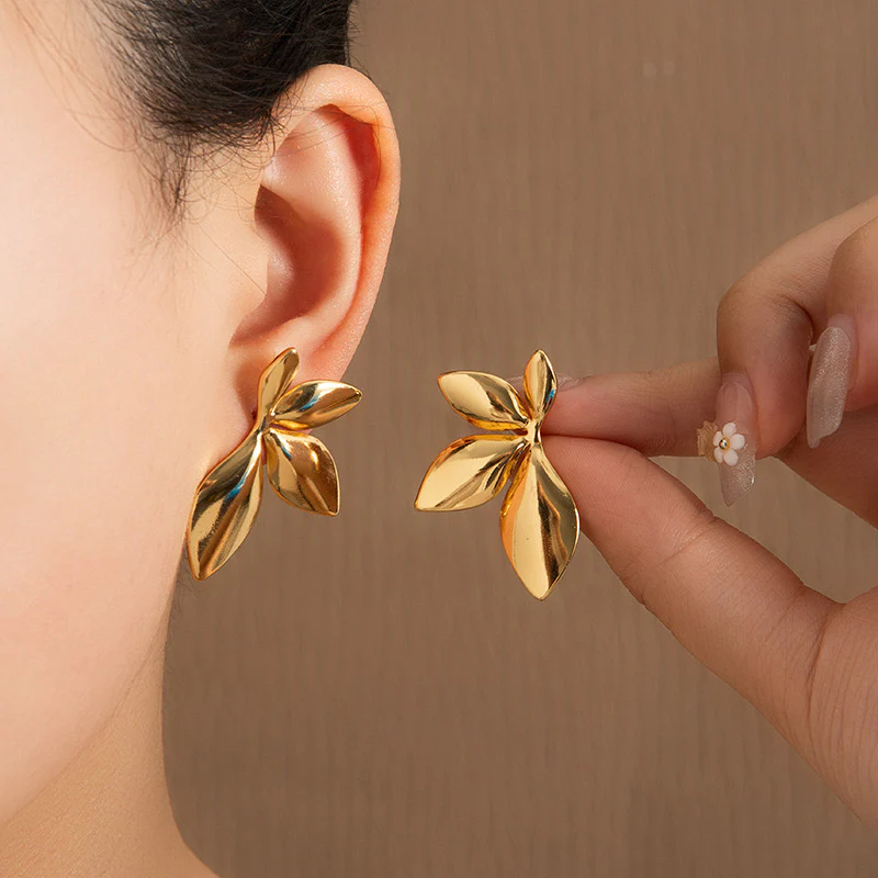 Golden Vines Earrings - Image 2