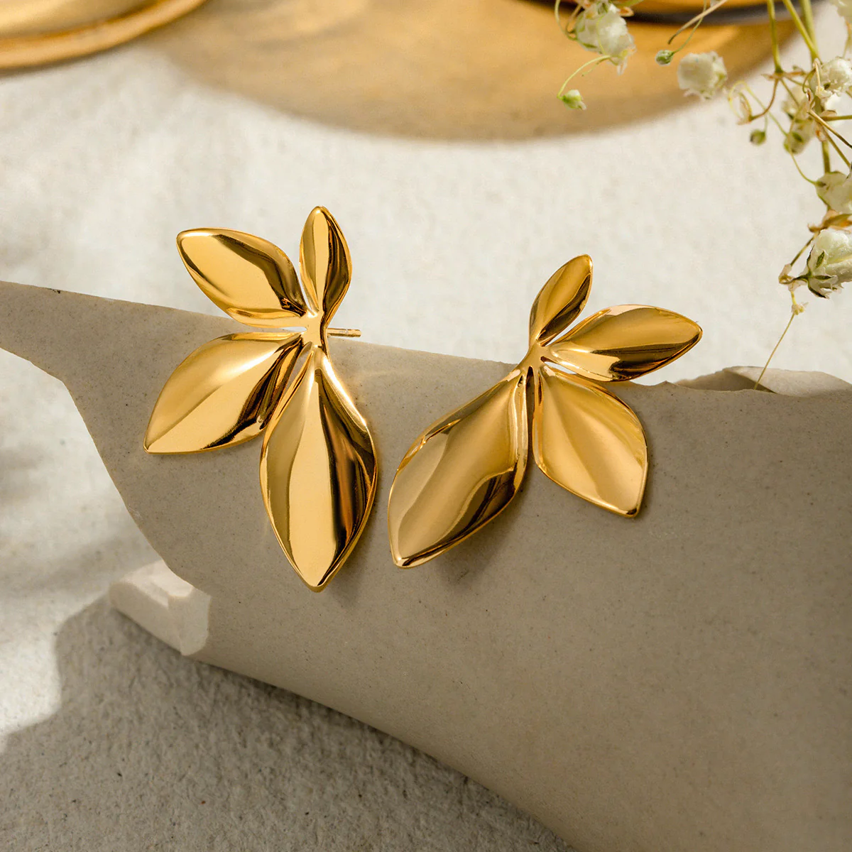 Golden Vines Earrings - Image 6