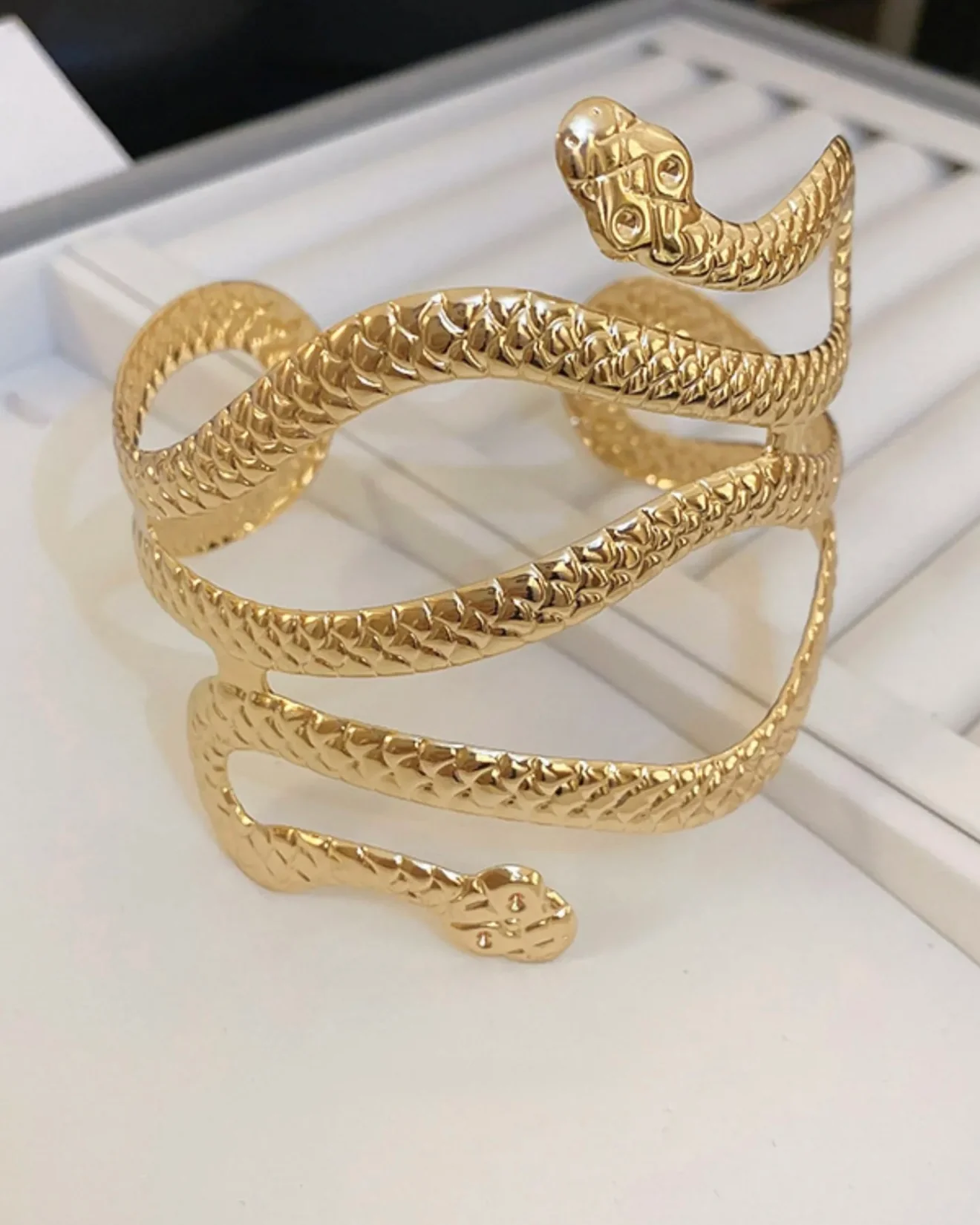 Golden Viper Arm Cuff - Image 4