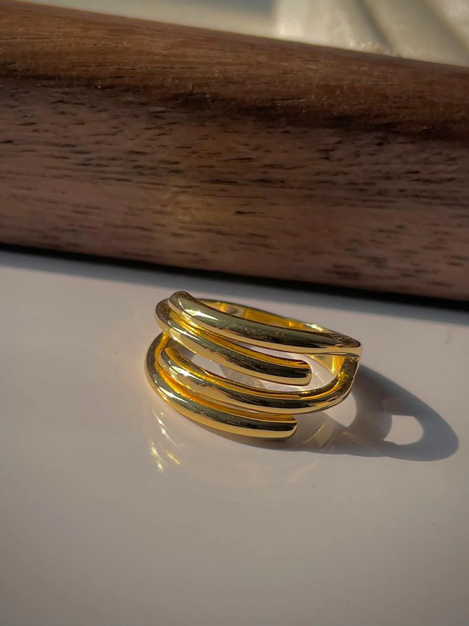 Goldie Boldie Statement Ring - Image 3