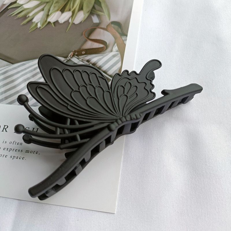 Good vibes Butterfly Claw- black - Image 2