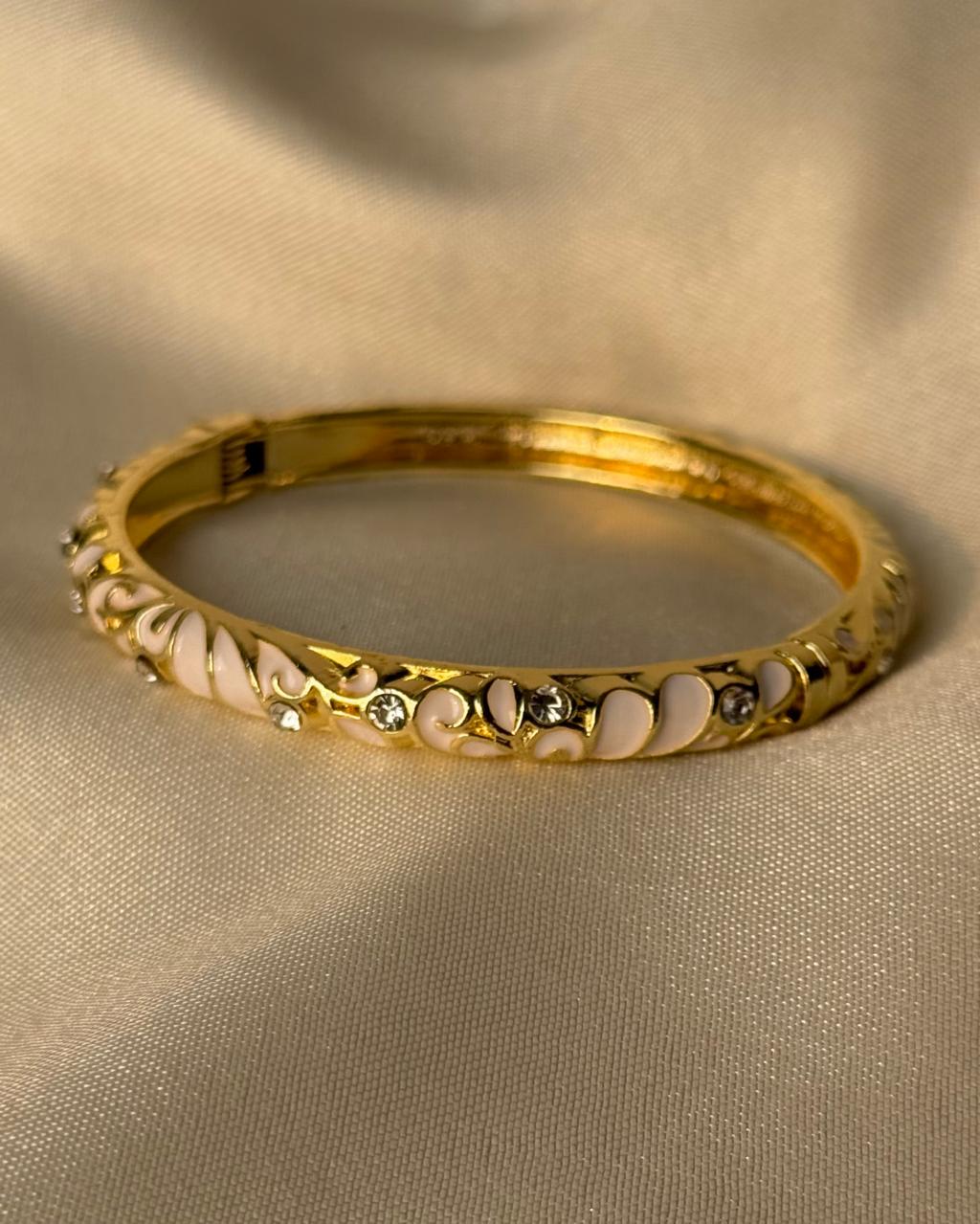 Graced by Enamel Bangle