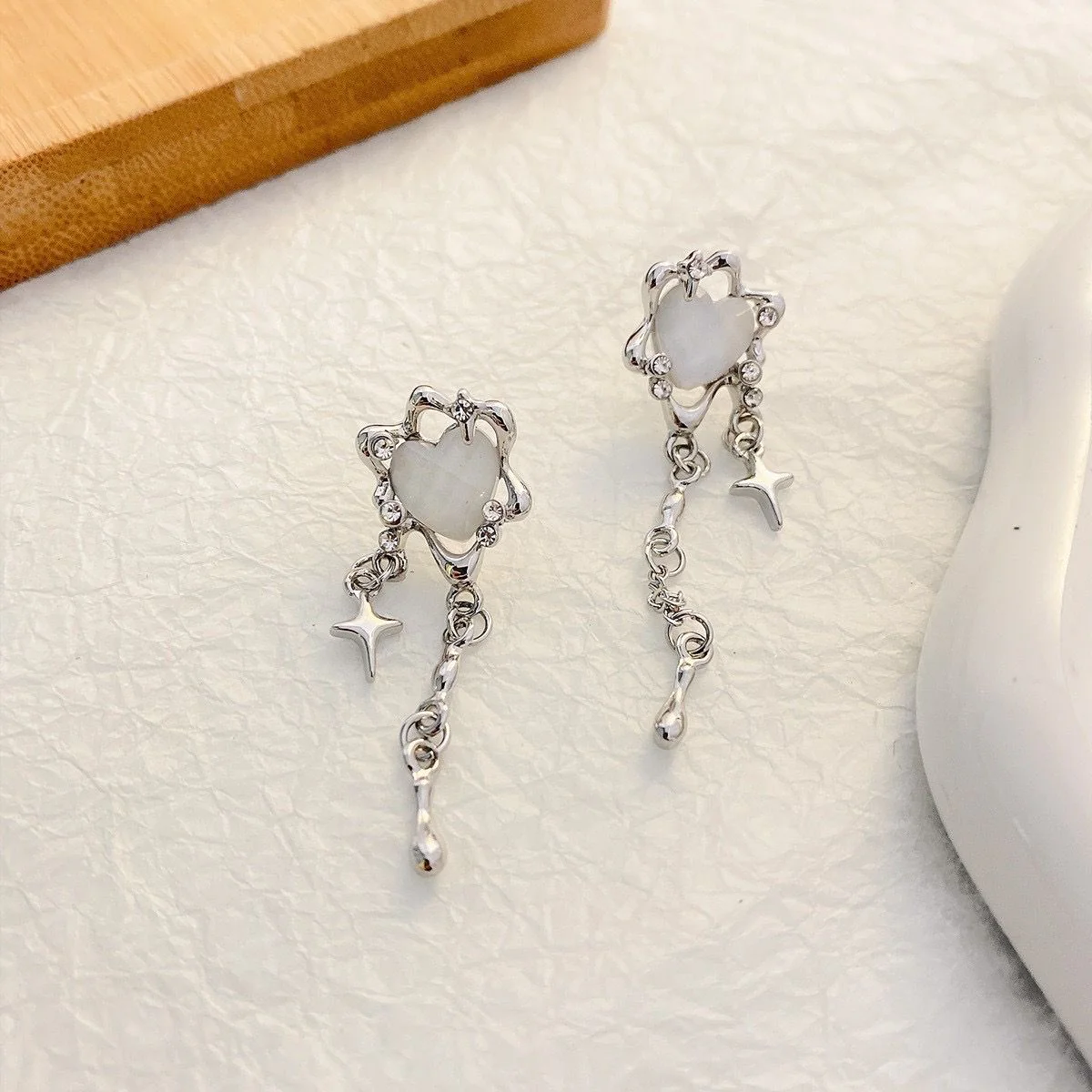 Grudge Heart Earrings - Image 2