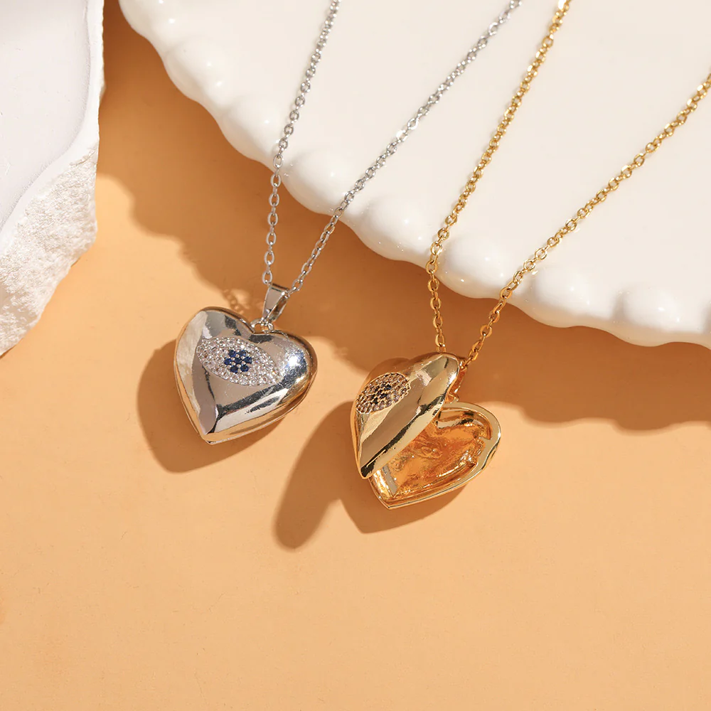 Guardian Angel Locket Necklace - Image 2