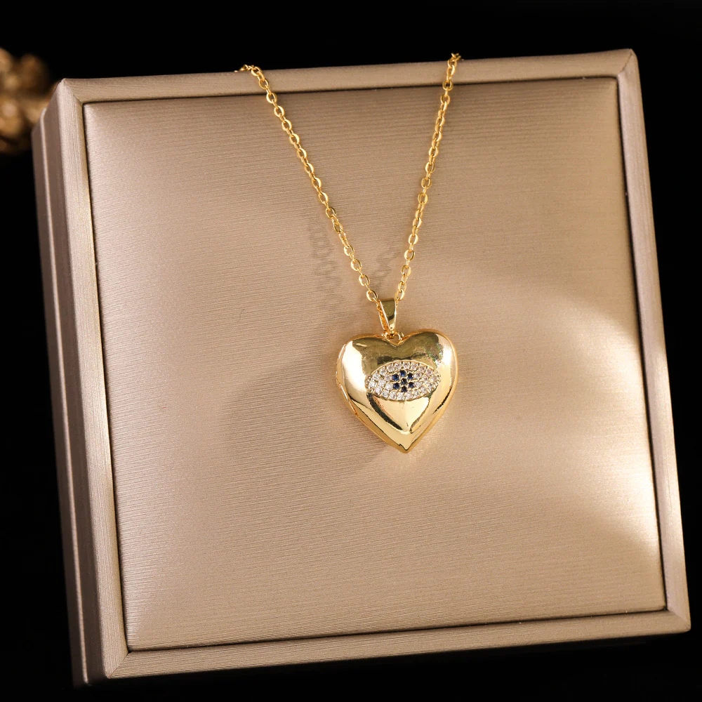 Guardian Angel Locket Necklace - Image 3