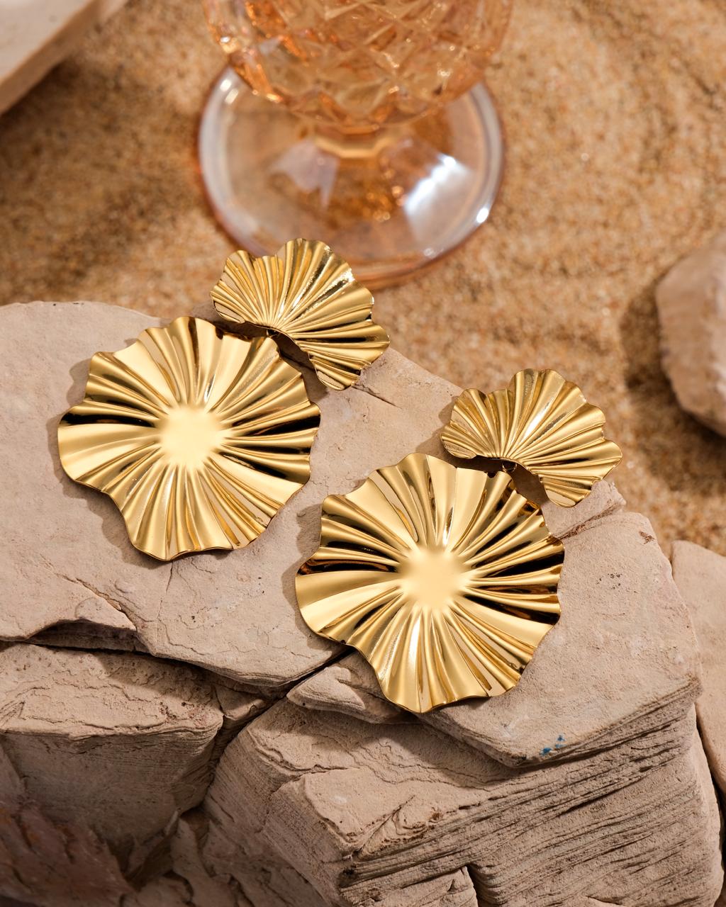 Hawaiian-Palms Earrings