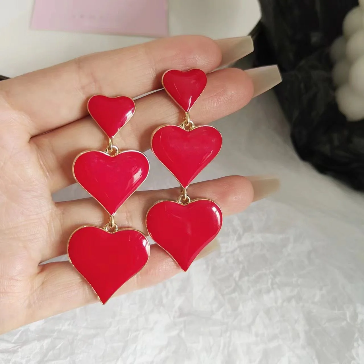 Heart Arcade Earrings - Image 2