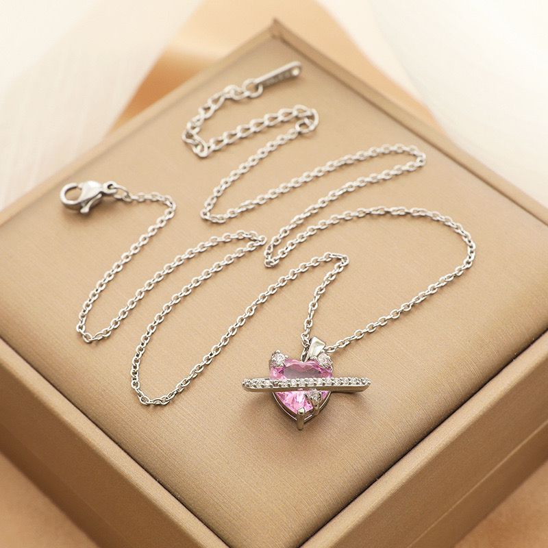 Heart around the Ring Necklace - Image 8