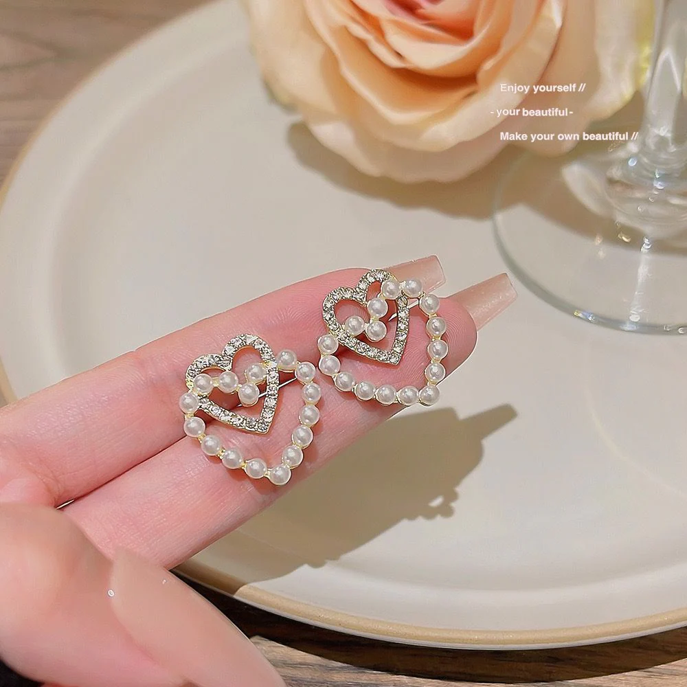 Heart in Heart Earrings - Image 2