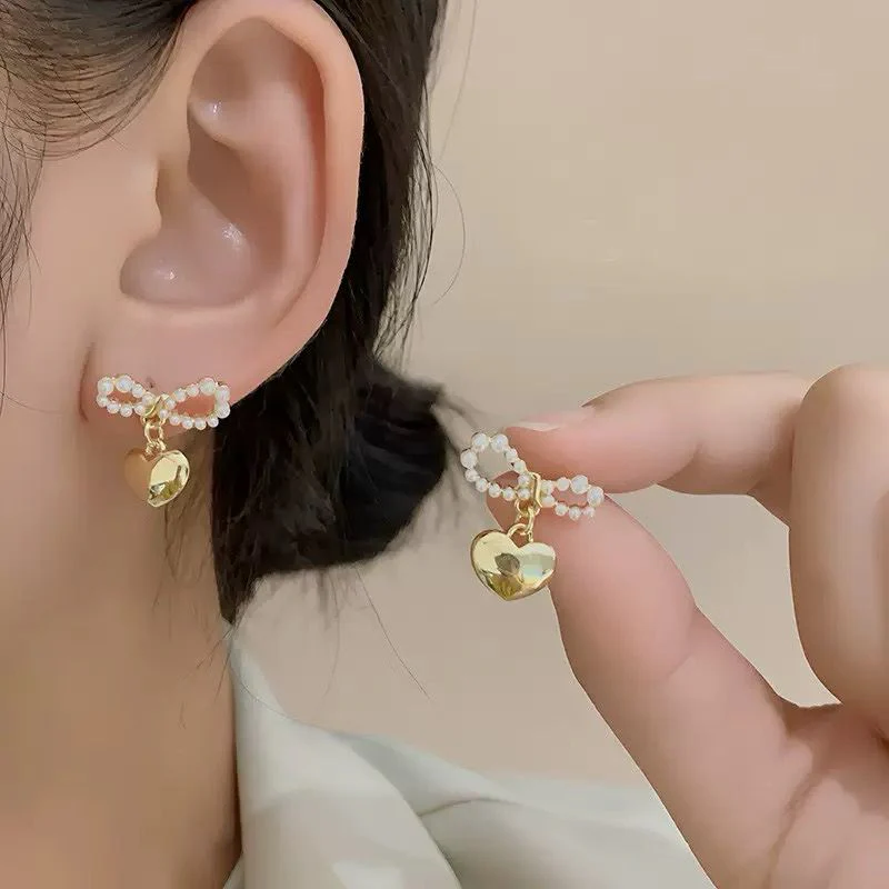 Heart of Fairy Bow Earrings - Image 2