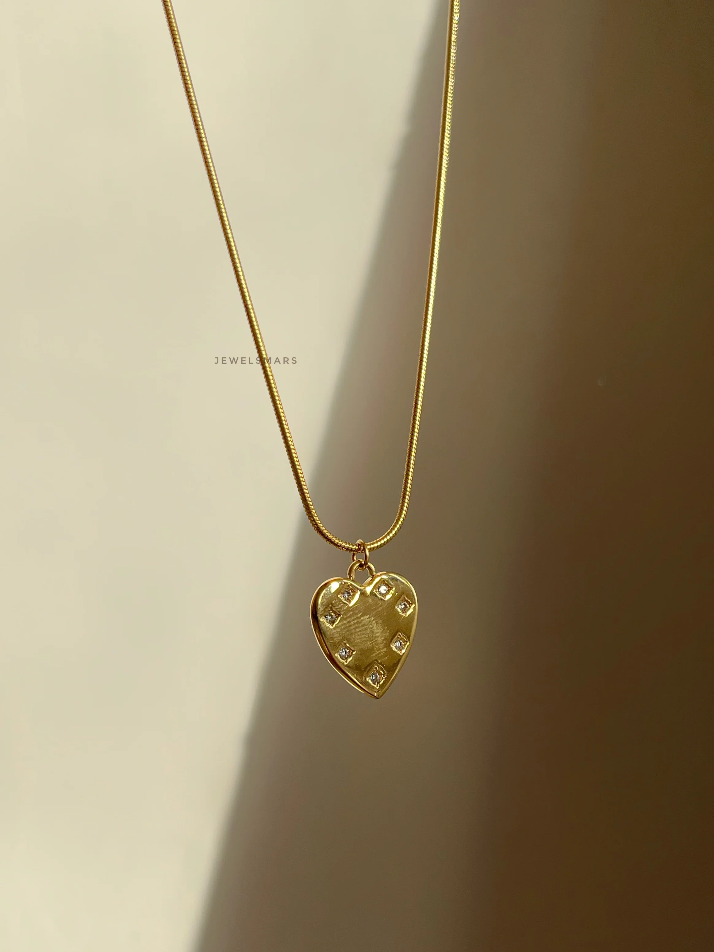 Heart of Gold Necklace (18k gold plated)