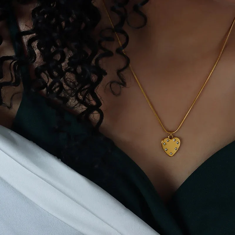 Heart of Gold Necklace (18k gold plated) - Image 2