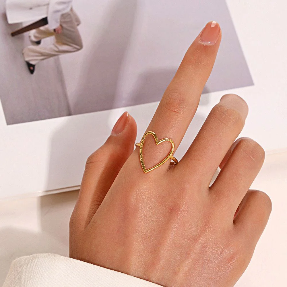 Heart of Gold Ring - Image 2
