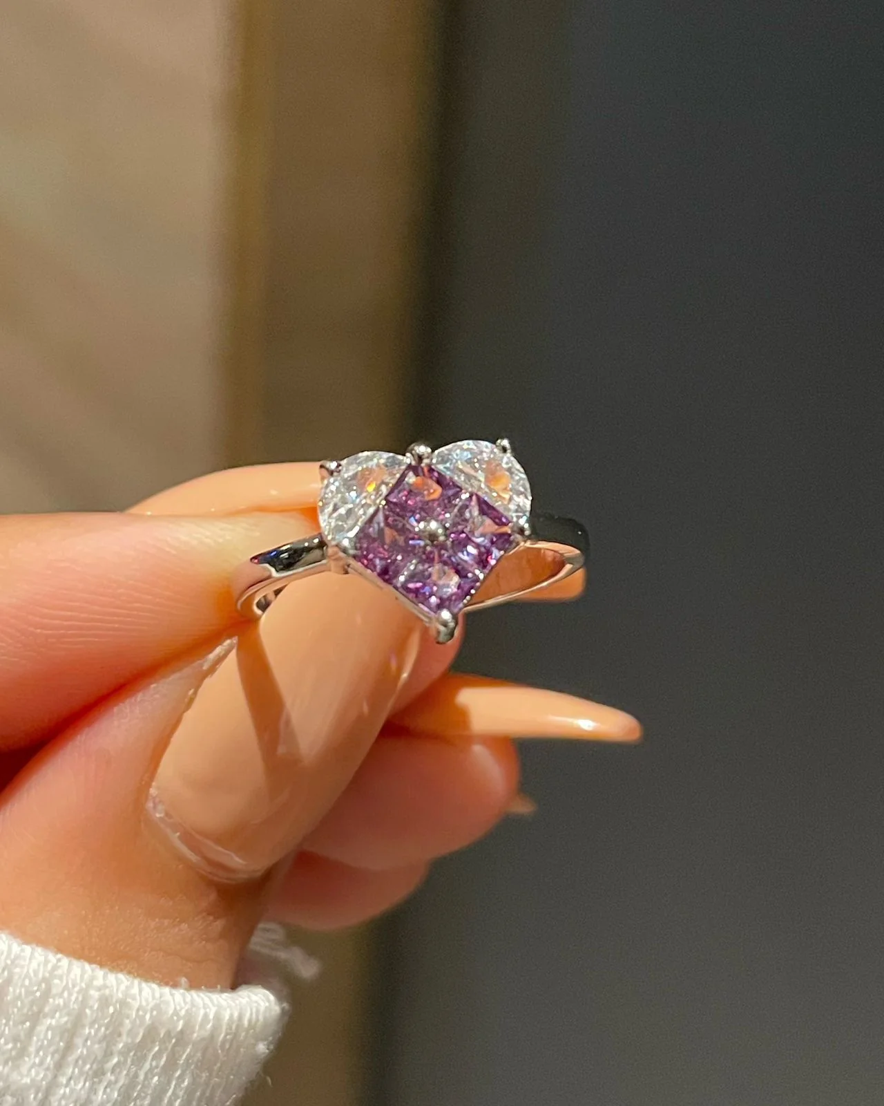 Heart of Love- purple - Image 2