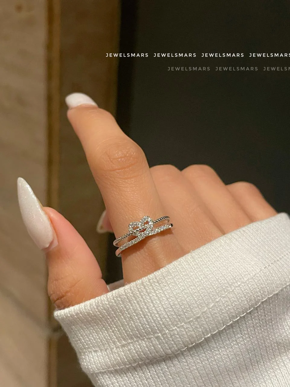 Heart on the Loop Ring