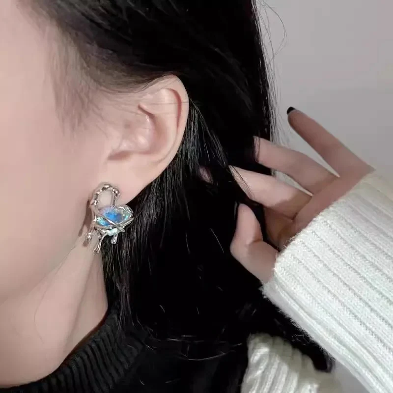 Heart Punk Earrings - Image 2