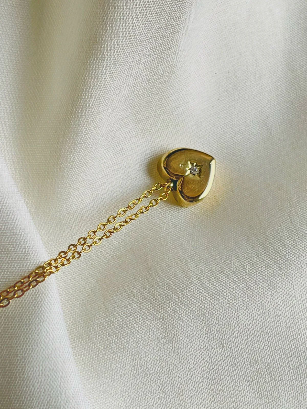 Heart Solitaire Necklace